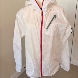 Unique White Hooded Jacket